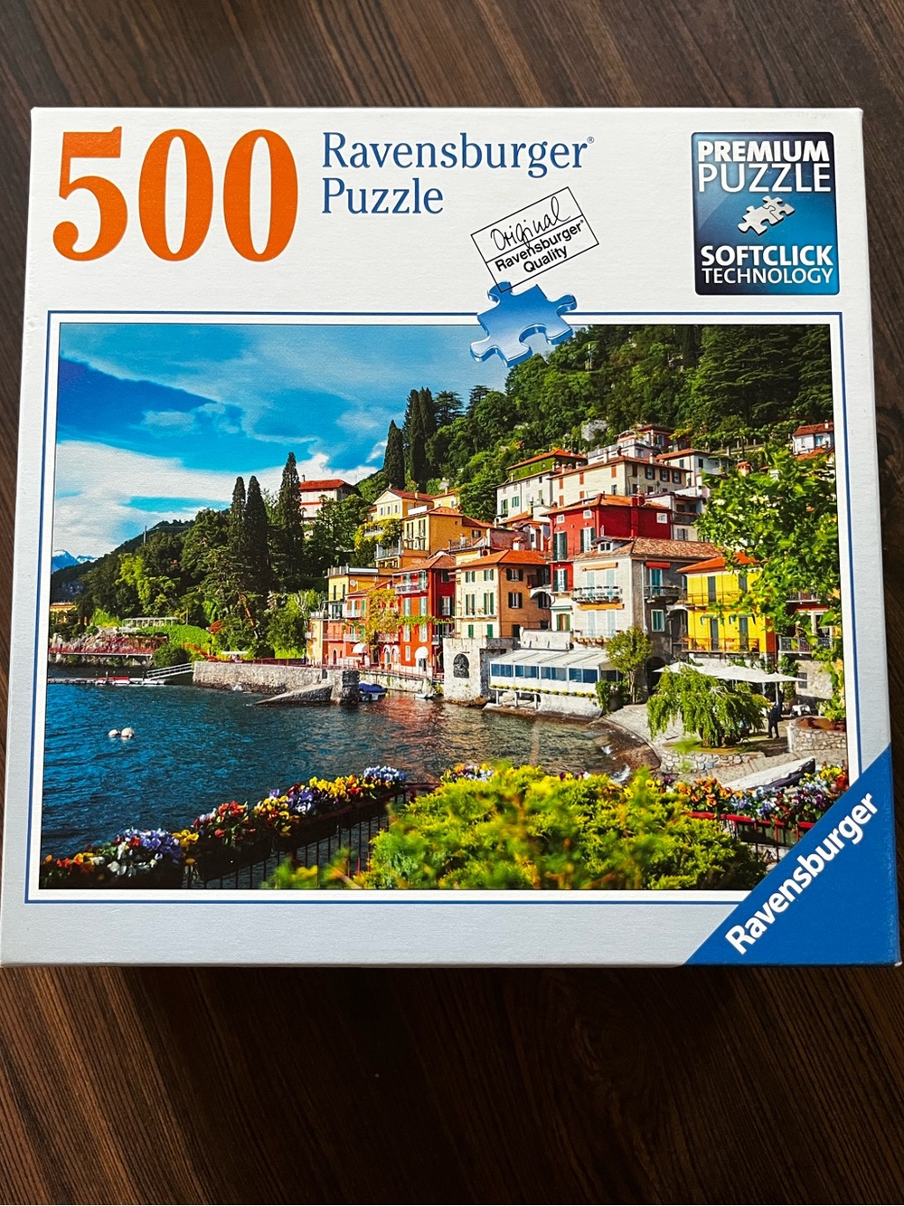 500 piece Ravensburger Lake Como jigsaw puzzle